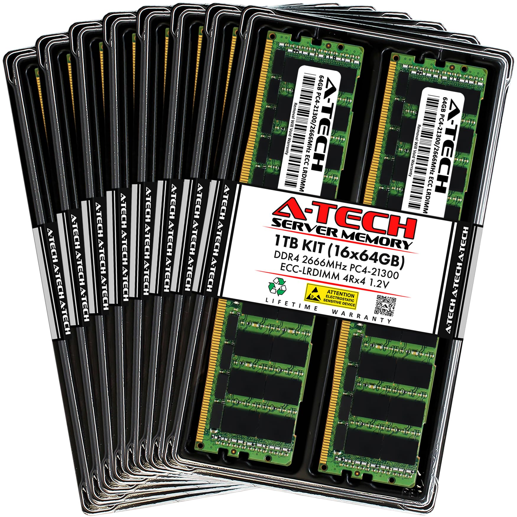 A-Tech 1TB Kit (16x64GB) RAM for Dell PowerEdge R650 | DDR4